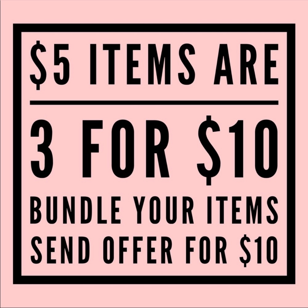 $5 items Bundle and Save